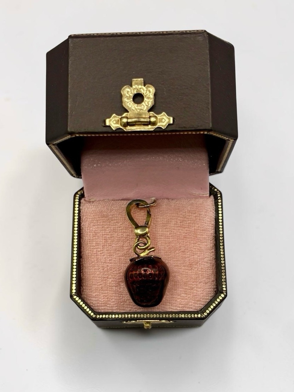 Juicy Couture Glazed Strawberry Charm w/Box